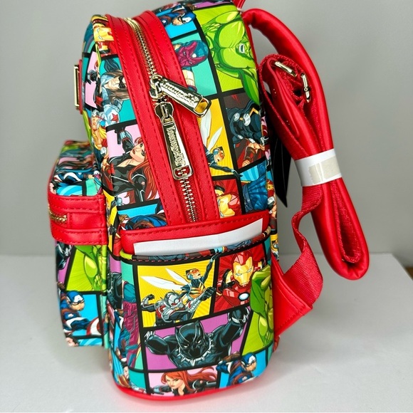 Loungefly Marvel Avengers Mini Backpack Universal Studios - Picture 4 of 6